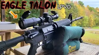 Обзор и стрельба прицела CVLIFE Eagle Talon 1-6x24 LPVO с прицельной сеткой 5,56/7,62 BDC (с подсветкой)