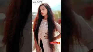 long hair photo video 😍
