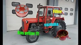 IZ GARAŽE: Čistimo filter vazduha na IMT 539,baš je bio prljav!!!
