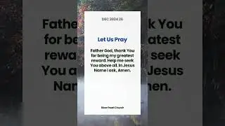 Daily Bread - 26 -DEC-2024 | Rev Dr Ratan | River Pearl Church | Ratan Universe I