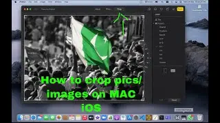 How to crops images and screen shots in MAC ios | Technical Malik81|MacBook Air