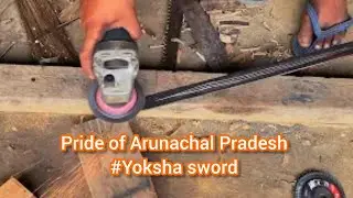 Make a fuller(groove) on tribal sword ! BLADE SMITH ! 