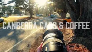 Photographer POV at Cars & Coffee