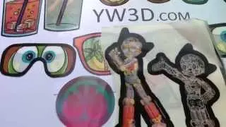 Very Soft material lenticular printing flip effects for bag/clothes