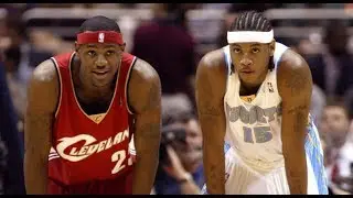 Rookie LeBron vs. Rookie Melo!