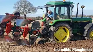 Scott Alexander Repr. Scotland John Deere 2850 Kverneland The 2025 European Ploughing Championships