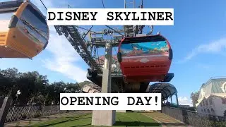 Disney Skyliner OPENING DAY Ride and Review! Sept 29, 2019
