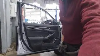 Honda Accord 2021 door panel sweep removal