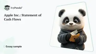 Apple Inc.: Statement of Cash Flows | Essay Example