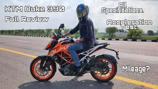 KTM DUKE 390 Full Review || Pocket Rocket || Acceleration Test || Ride Review || Kaushik Yadav