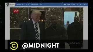 Donald Trump and Kanye West's Distracting Friendship - @midnight with Chris Hardwick