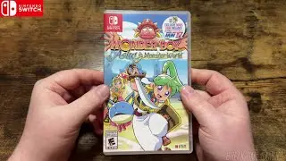 Wonder Boy Asha In Monster World Nintendo Switch Unboxing