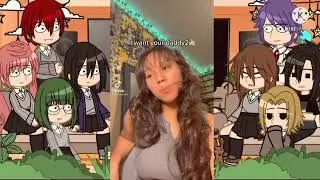 Horimiya react to Miyamura's siblings