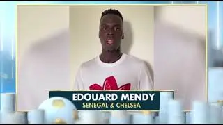 Edouard Mendy of Senegal and Chelsea wins the Best African International award.