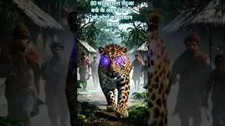 80Years Old Leopard Awakens in Ice| Scary AIStory🐆❄️#LeopardStory#FrozenLeopard#AIStory#AnimalHorror