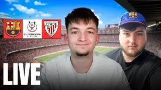 LIVE BARCELONA - BILBAO cu FLORIN ANDRES | SUPERCUPA | VISCA BARCA Y VISCA CATALUNUYA 🔵🔴