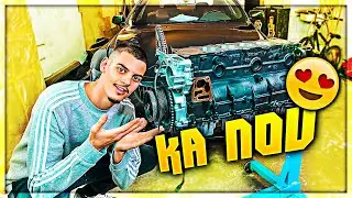 3.0 STROKER ZA E36 JE NA POLA SASTAVLJEN I IZGLEDA KA NOV!!!