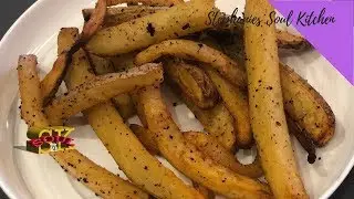 Air Fried Seasoned Fries With The Power Air Fryer Oven Elite