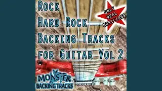 Monster Hard Rock Backing Track for Guitar in Em | 102 BPM