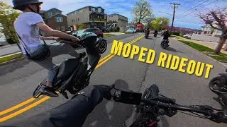 I Joined a Moped Rideout on my EridePro  (GONE WRONG)
