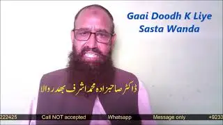 Gaai Doodh K Liye  Sasta Wanda