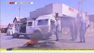 More xenophobic violence and police fears (South Africa) - Sky News - 10th September 2019