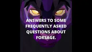FREQUENTLY ASKED QUESTIONS ABOUT FORSAGE!!! MUST WATCH.