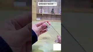 ||ZMT72|| Clear Transparent Pet Bottle With Gold Plated Flip Top Cap