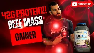 Applied Nutrition Beef Mass Gainer 💪 42g Protein & 452 Calories Per Shake!