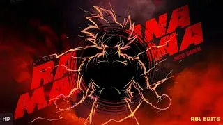 Raavana Mavandaa ft. Son Goku | Dragon Ball | Jana Nayagan | Anirudh | RBL Edits