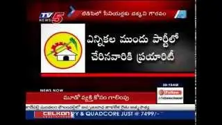 TDP Senior Leaders Unhappy With Chandrababu Behaviour : TV5 News
