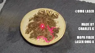 Coins Engraving | Mopa Fiber Laser Engraving Machines OMG-X