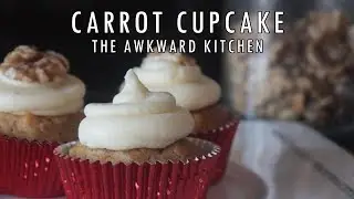 HOW TO MAKE CARROT CUPCAKES | The Awkward Kitchen PH