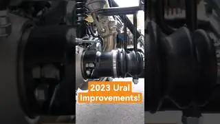 2023 Ural Gear Up NEW Features! #ural #motorcycle #update #upgrade #sidecar #shorts