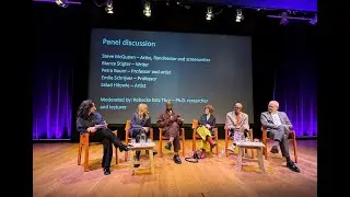 Panelsamtal efter filmvisning av &rdquo;Occupied City&rdquo; p&aring; Moderna Museet 10 november 2024.