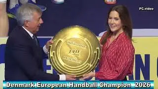 Denmark European Handball Champion 2026