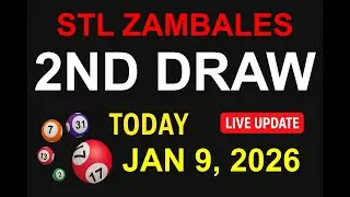 STL ZAMBALES 2ND DRAW - JAN 9, 2026 Results (LIVE UPDATE)