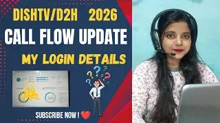 Call Flow Of Dishtv/D2h in 2026 | Work From Home Job | Part Time Job |