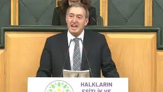 Eş Genel Başkanımız Tuncer Bakırhan, Meclis Grup Toplantımızda konuşuyor
