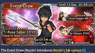 Dissidia Final Fantasy Opera Omnia Global - Noctis EX Banner Event Summon
