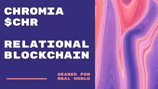 Chromia Crypto Token - CHR - Make YOUR BITCOIN and ETHEREUM Holdings GROW EXTRA FAST?
