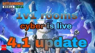 1v1 rooms and rush gameplay ❤️cyber gaming is live #bgmi #live