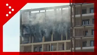 Milano: incendio in un palazzo di recente costruzione in via Gallarate, zona nord ovest della città