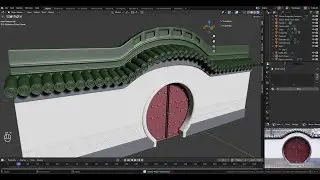 Lets Make 3d Chinese Moon Gate in Blender!