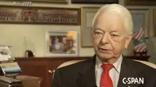 Sen. Robert Byrd on what he would advise a new Senator