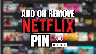 How To Add or Remove Netflix Profile PIN Lock | Protect or Unlock Your Netflix Profile Easily!