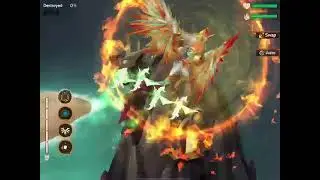 Example of Solarius' shield not working. See damage on middle long Island.