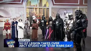 501st Legion celebrate May the 4th at ABC7