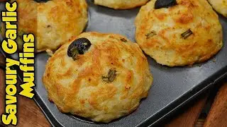 Savoury Garlic Muffins | Easy Recipe | Tasty Recipe | Food Mania