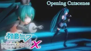 Hatsune Miku: Project Diva X - Opening Cutscenes [English, Full 1080p HD, 60 FPS]